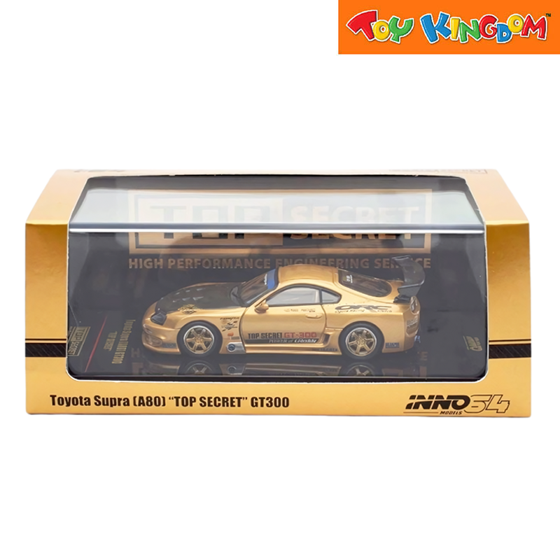 Inno 64 Toyota Supra A80 GT300 Top Secret Car Model