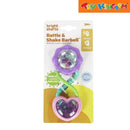 Bright Starts Violet Rattle & Shake Barbell