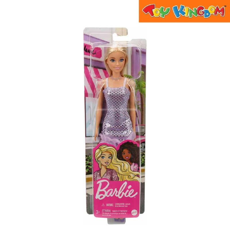 Barbie Fashionista Polka Dot Dress Purple Dolls