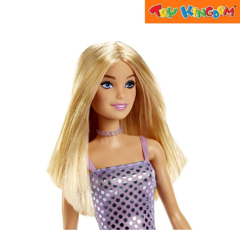 Barbie Fashionista Polka Dot Dress Purple Dolls