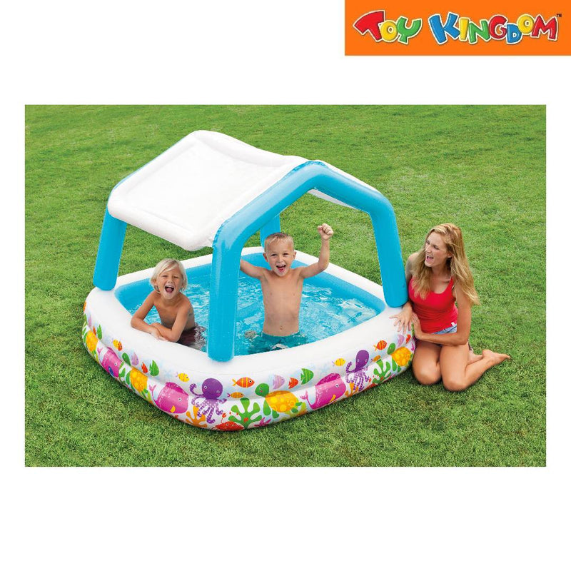 Intex Sun Shade Pool Shelf Box Wet Set Collection