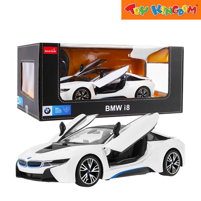Rastar R/C 1:14 BMW I8 Open Doors White