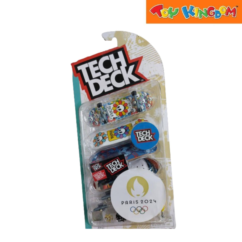 Tech Deck Skaters 4 Packs Olympic Games Paris 2024