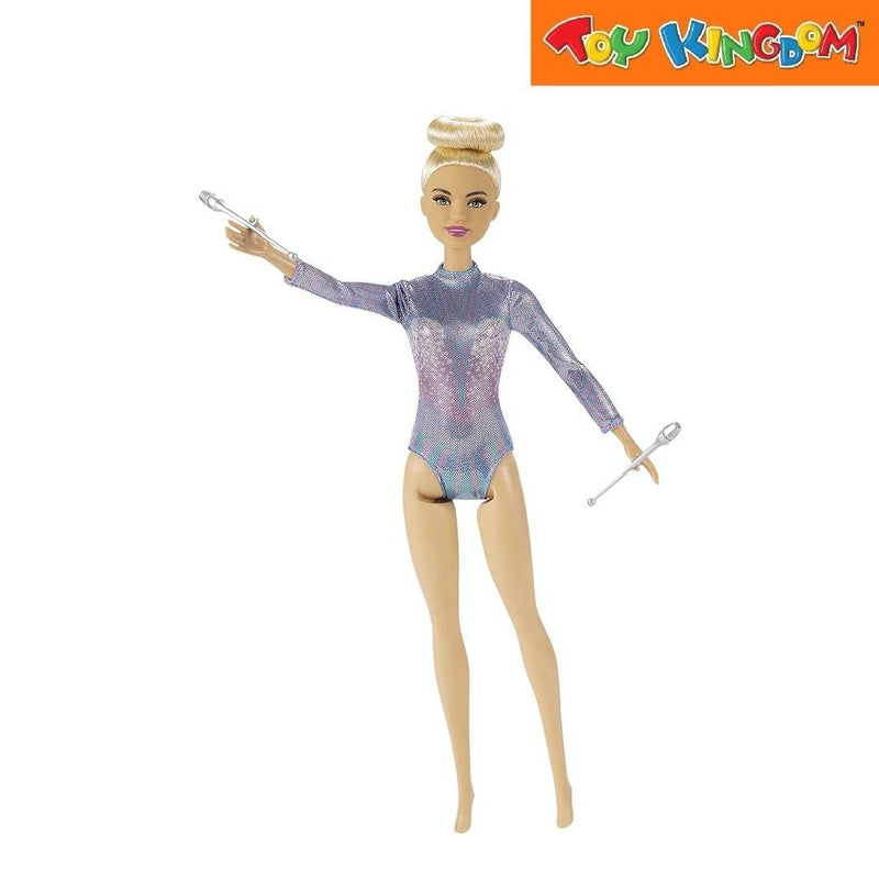 Barbie You Can Be Anything Rhythmic Gymnast With Blonde Hair Dolls