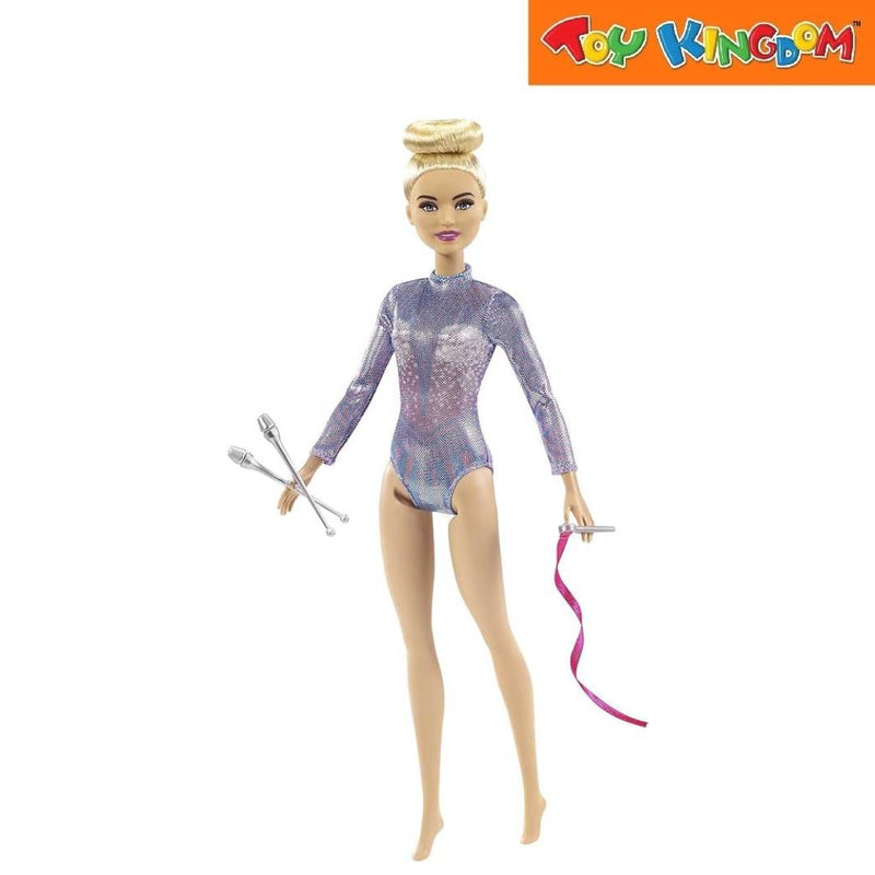 Barbie You Can Be Anything Rhythmic Gymnast With Blonde Hair Dolls