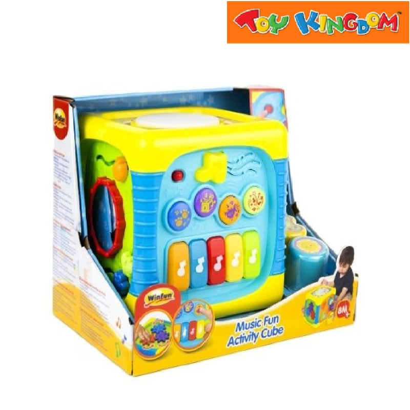 WinFun Music Fun Activity Cube