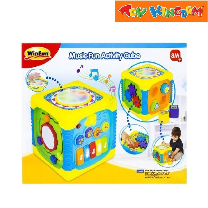 WinFun Music Fun Activity Cube