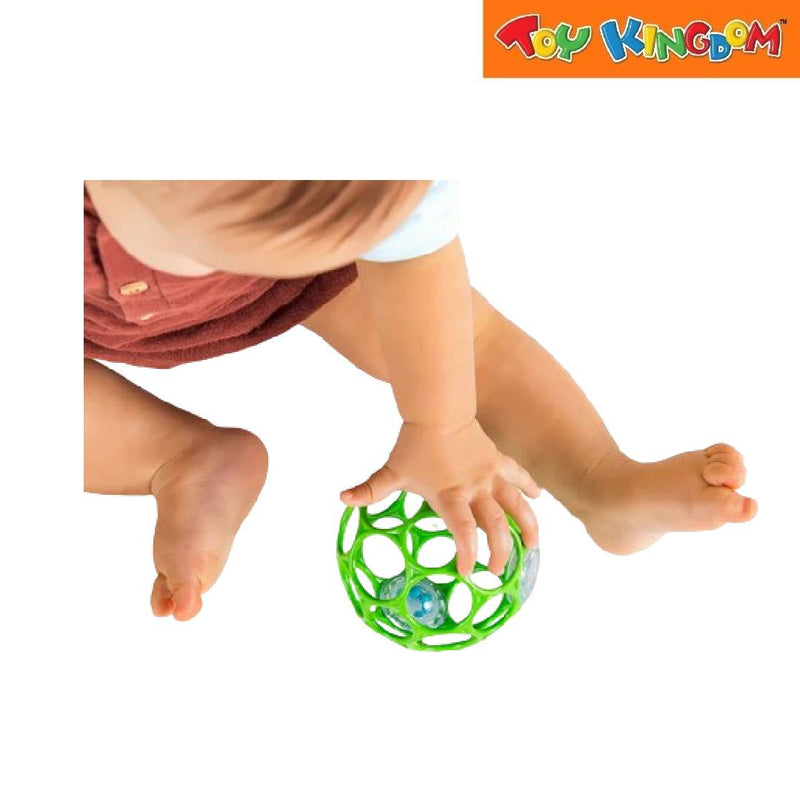 Kids II Bright Starts Oball Rattle Green