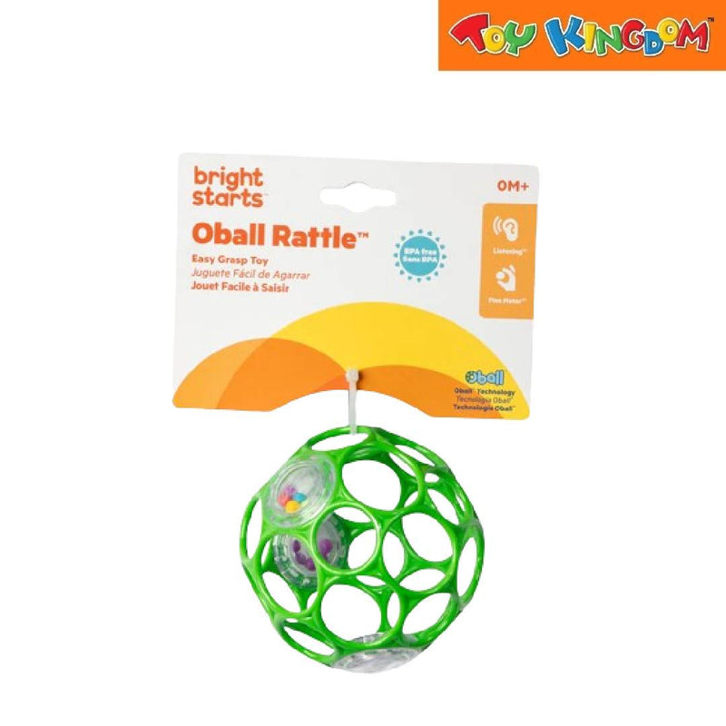 Kids II Bright Starts Oball Rattle Green