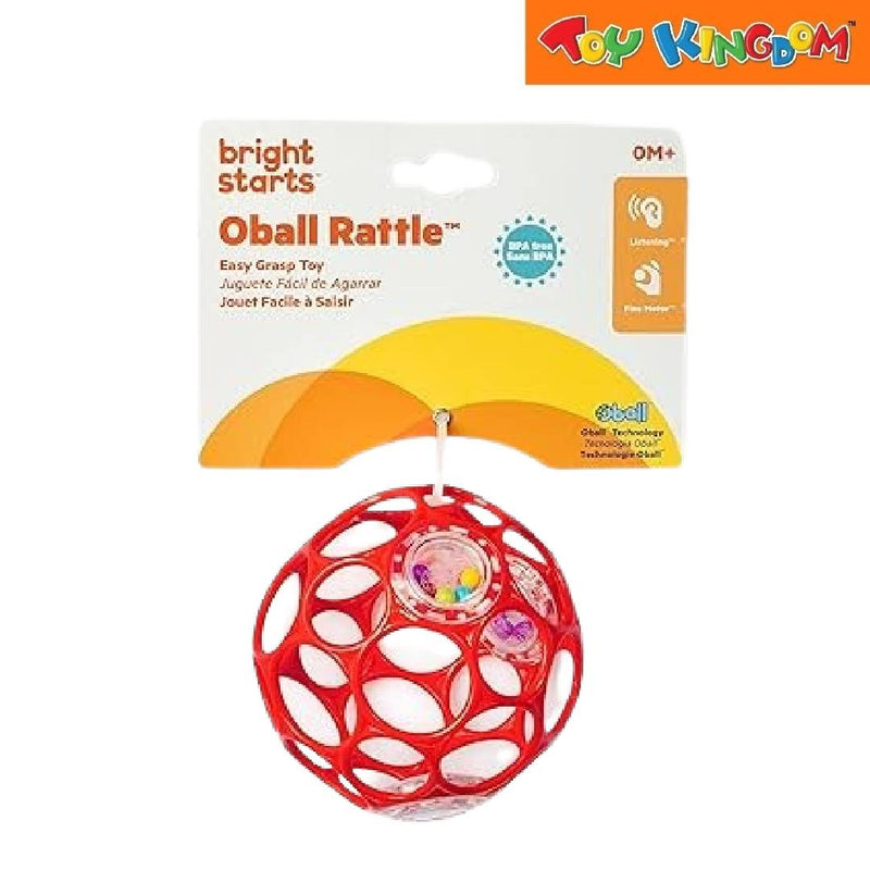 Kids II Bright Starts Oball Rattle Orange