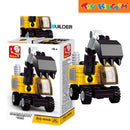 Sluban Builder Construction Excavator 42pcs Bricks Set