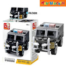 Sluban Builder Police Armored Car 43pcs Bricks Set