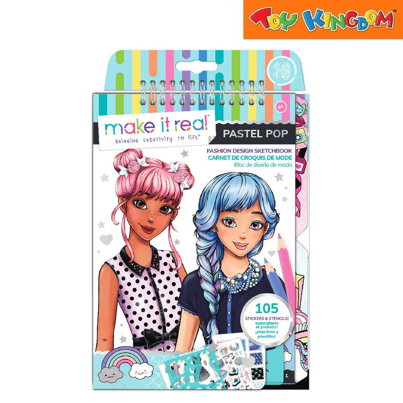 Make It Real Pastel Pop Sketchbook