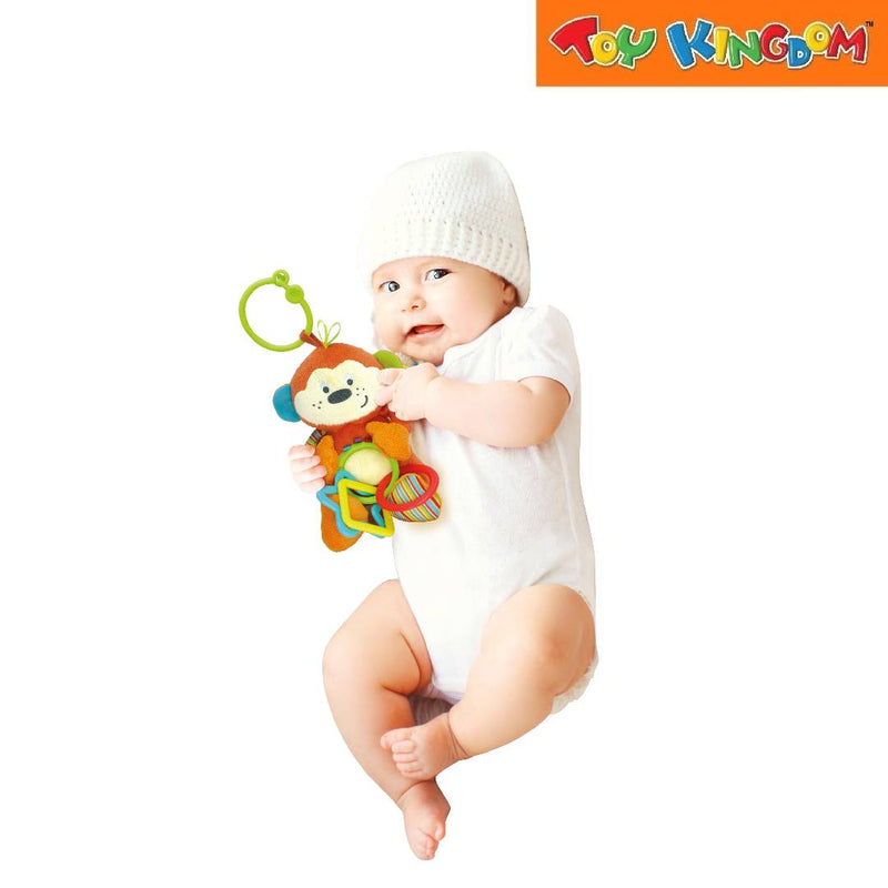 WinFun Cheeky Chimp Hand Rattle