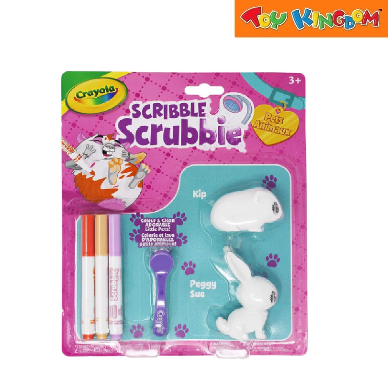 Crayola Scribble Scrubbie Pets Rabbit And Hamster