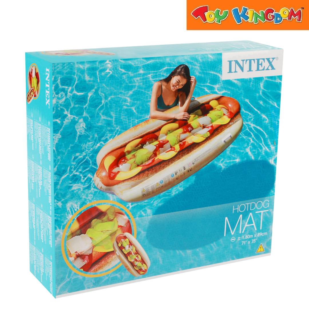 Intex Inflatable Hotdog Mat | Toy Kingdom
