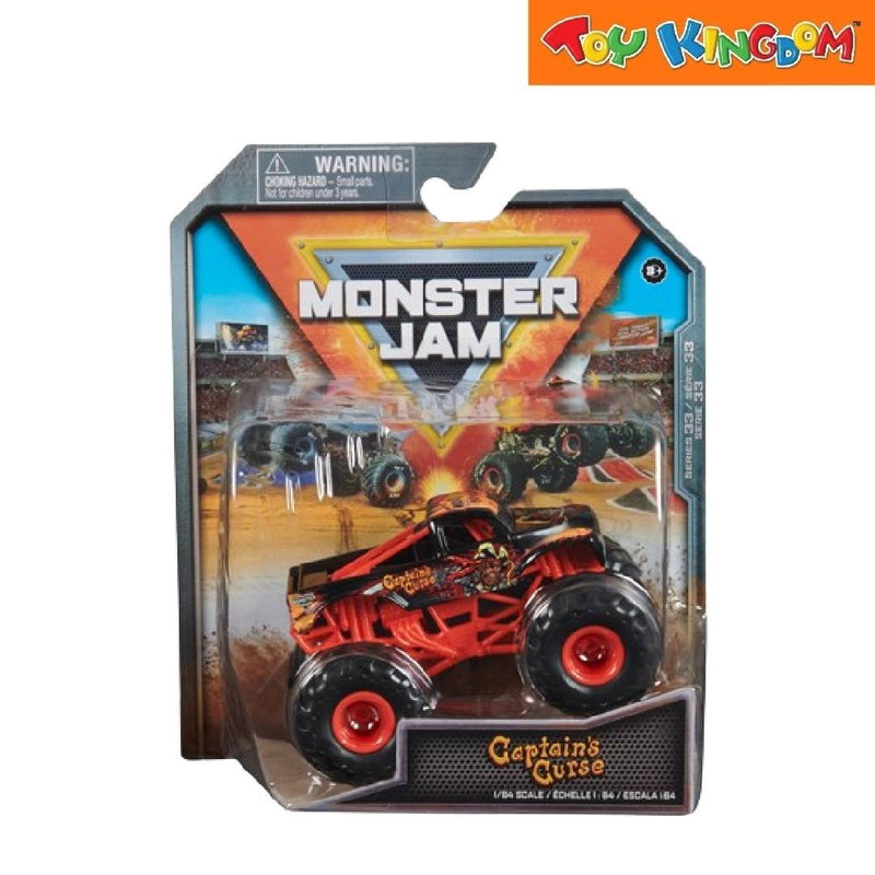 Monster Jam Captain's Curse 1:64 Truck
