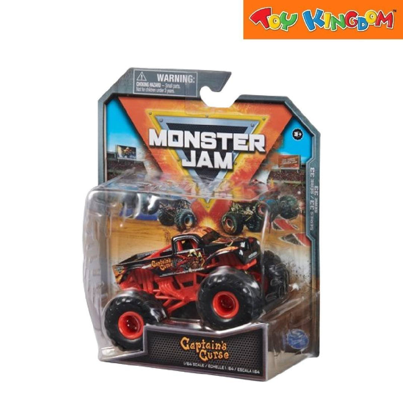 Monster Jam Captain's Curse 1:64 Truck