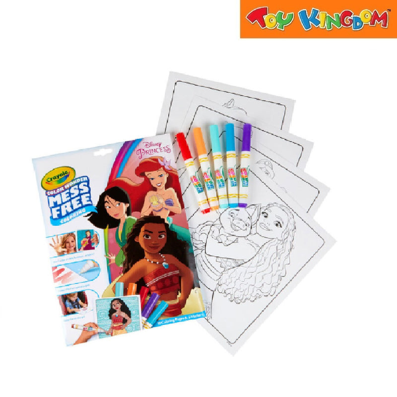 Crayola Disney Princess Color Wonder Mess Free Coloring