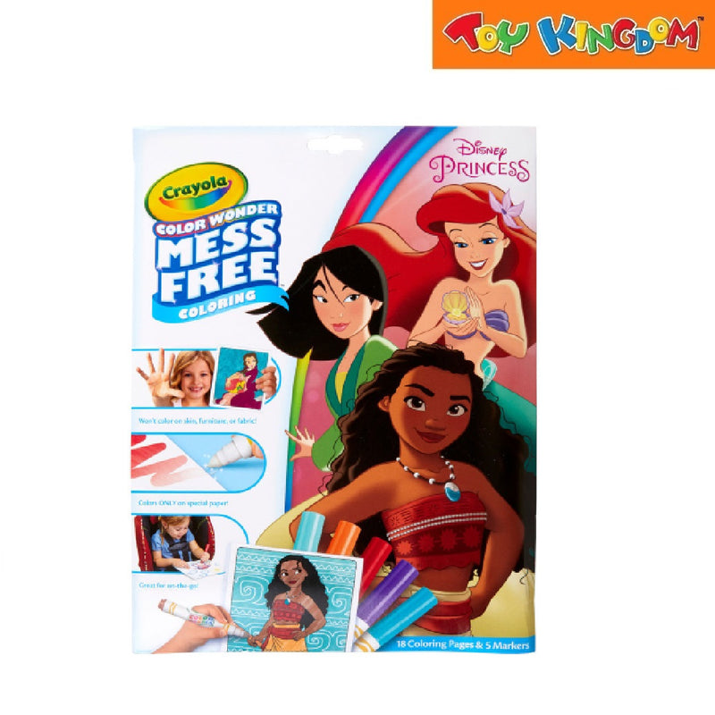 Crayola Disney Princess Color Wonder Mess Free Coloring