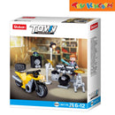 Sluban Town Motorcycle Drumming Motorcyclist 76pcs Bricks