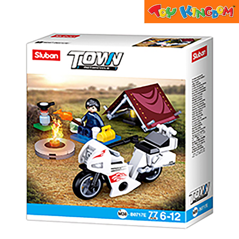 Sluban Town Motorcycle Blocks