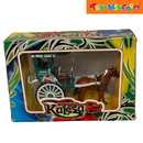 PhilCraft Philippine Kalesa Green 6 Inch Die-cast Vehicle
