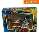 PhilCraft Philippine Kalesa Green 6 Inch Die-cast Vehicle