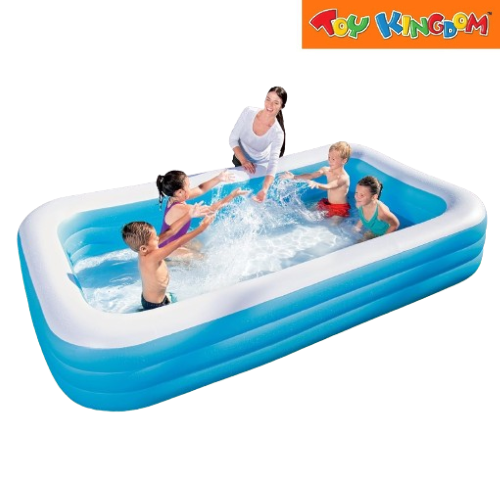 Bestway Blue Rectangular Family Inflatable Pool – Toy Kingdom