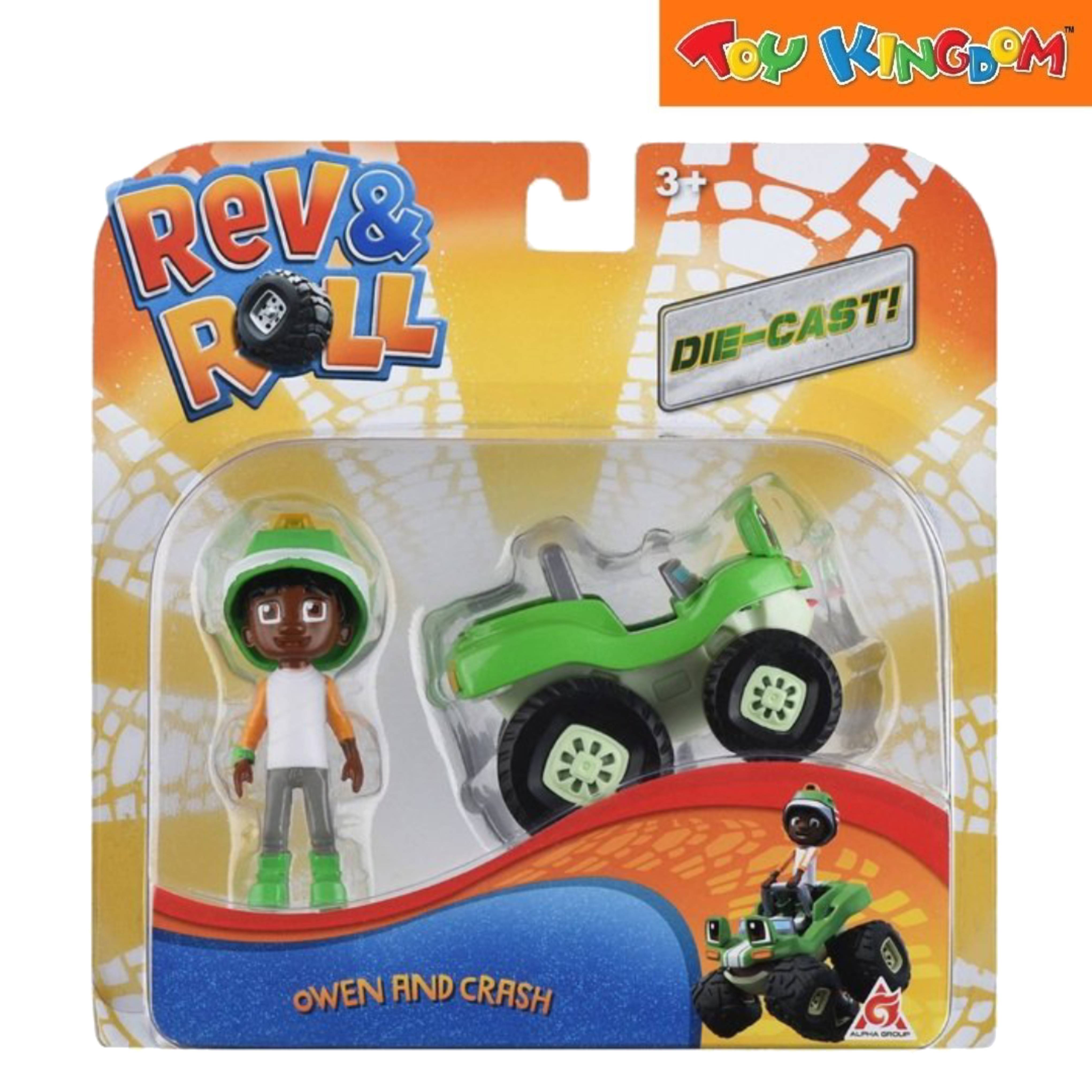 Rev & Roll Owen And Crash Die-cast – Toy Kingdom