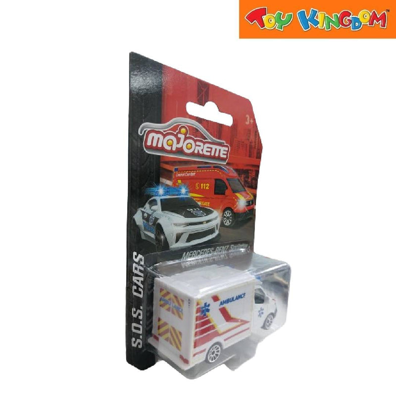 Majorette SOS Cars Mercedes-Benz Sprinter Ambulance Vehicle