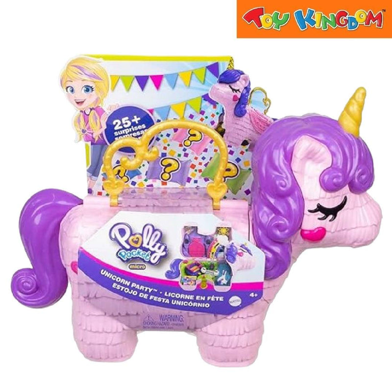 Polly Pocket Surprise Unicorn Party Playset