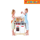 Hape White Gourmet Kitchen Playset