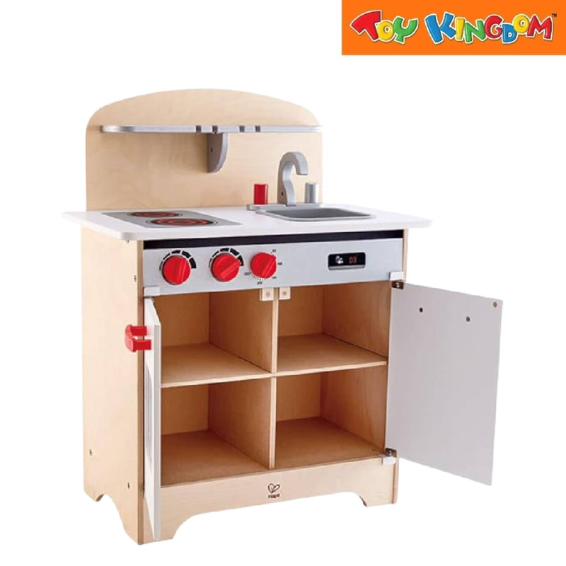 Hape White Gourmet Kitchen Playset