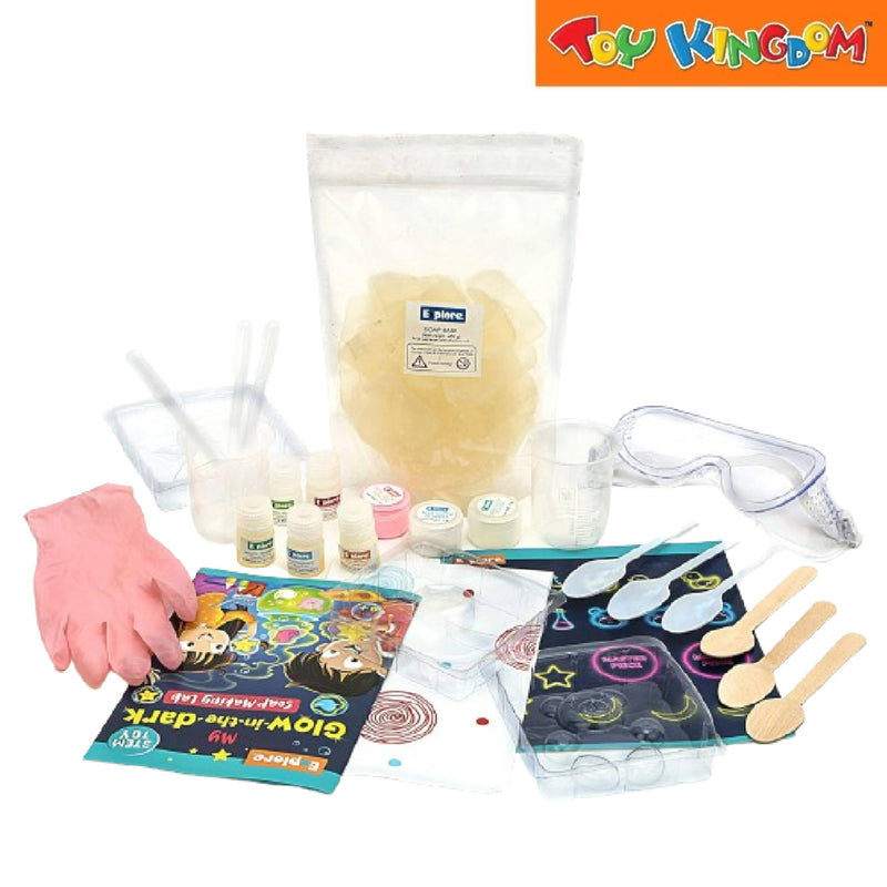Eksploe STEM Learner My Glow In The Dark Soap Making Lab Playset