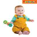 Bright Starts Green Rattle & Shake Barbell