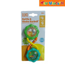 Bright Starts Green Rattle & Shake Barbell