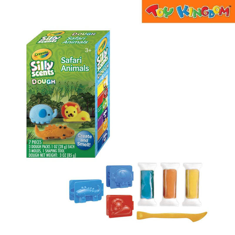 Crayola Silly Scents Dough Safari Animals