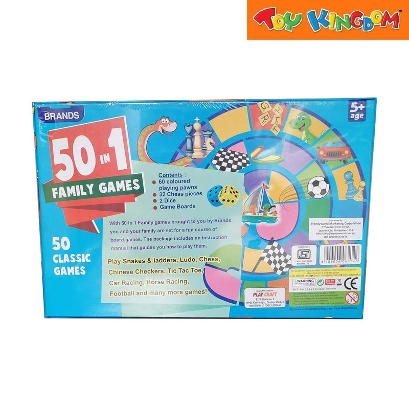 Playcraft 50-in-1 Family Games