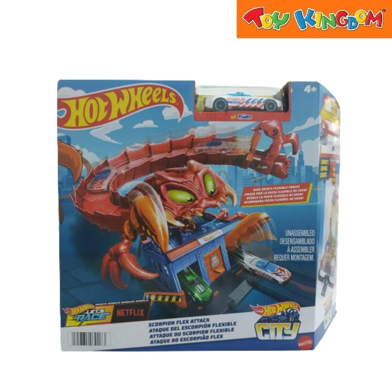 Hot Wheels Scorpion Flex Attack Playset