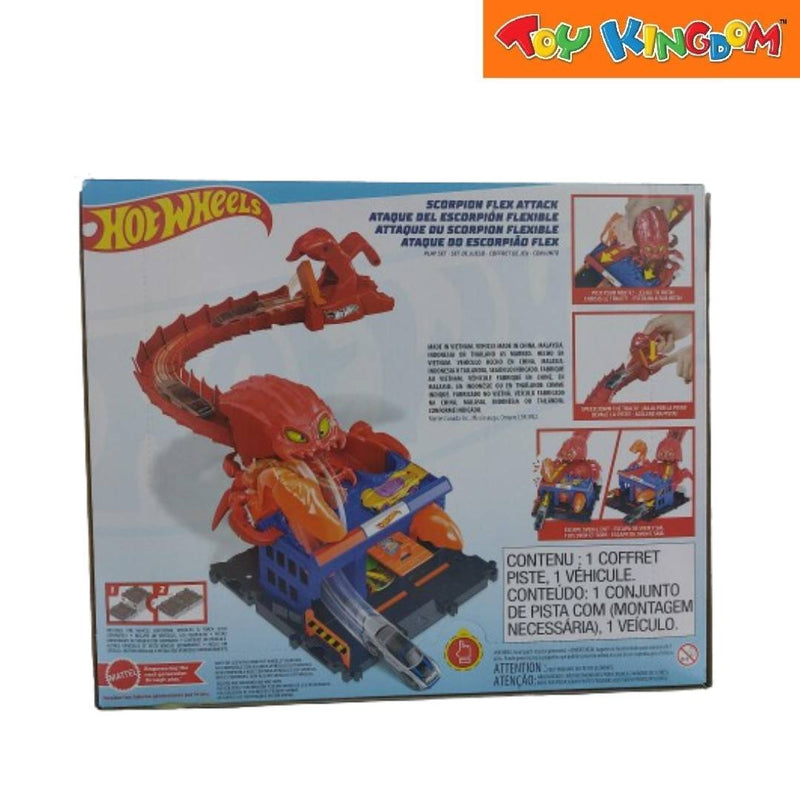 Hot Wheels Scorpion Flex Attack Playset