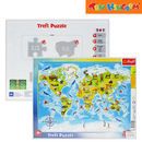 Trefl World Map With Animals 25pcs Jigsaw Puzzles
