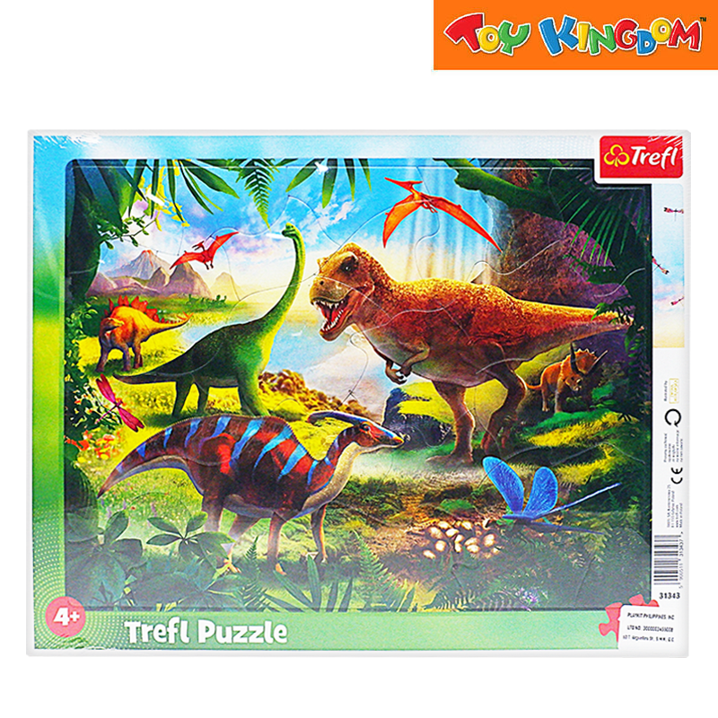 Trefl Frame Dinosaurs 25pcs Jigsaw Puzzles