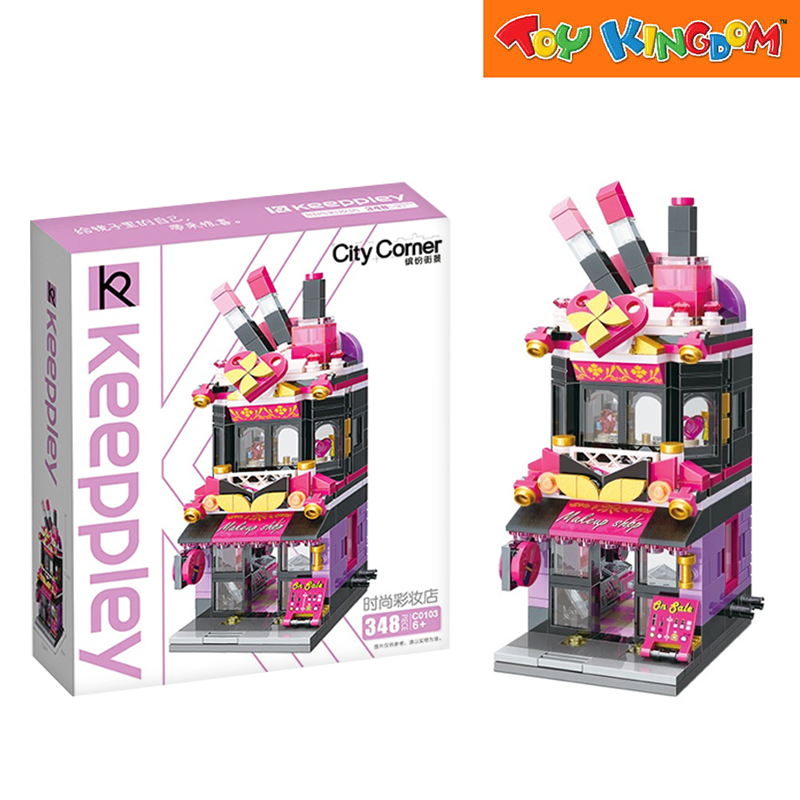 Keeppley City Corner Building Blocks Toy Set