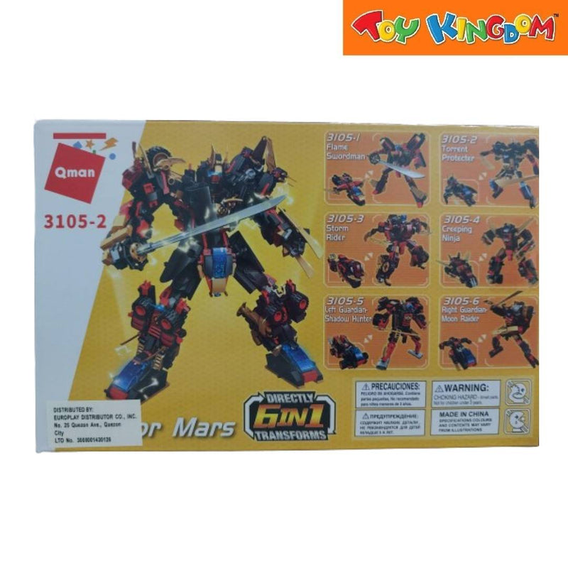 Keeppley 3105 2 Flame Swordman Meteor Mars Trans Collector Building Set