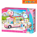 Sluban Girl's Dream Ice Cream Truck 145pcs Building Set