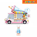 Sluban Girl's Dream Ice Cream Truck 145pcs Building Set