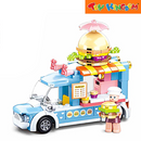 Sluban Girl's Dream Hamburger Truck Blocks