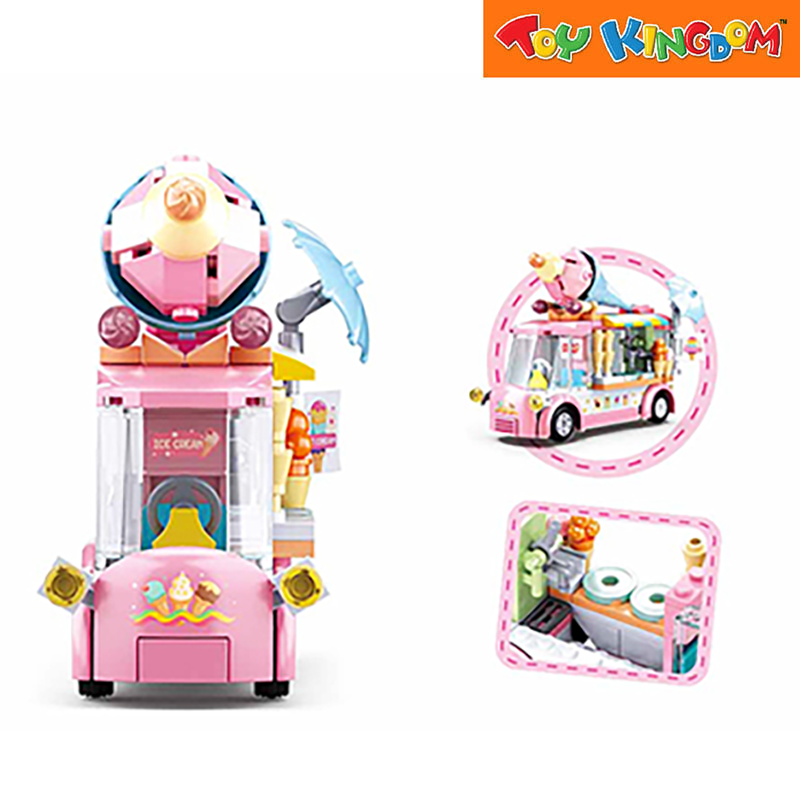 Sluban Girl's Dream Hamburger Truck Blocks