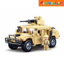Sluban Model Bricks Hummer H2 Assault Vehicle Building Blocks